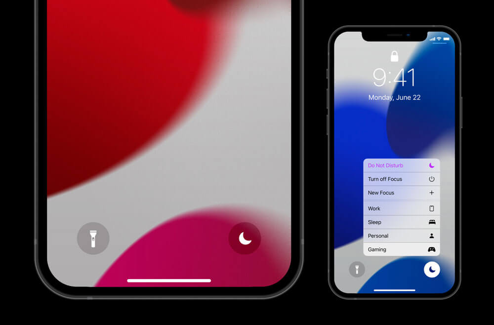 لاک اسکرین iOS 16 در طرح مفهومی