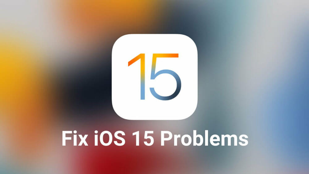 مشکل آپدیت iOS 15