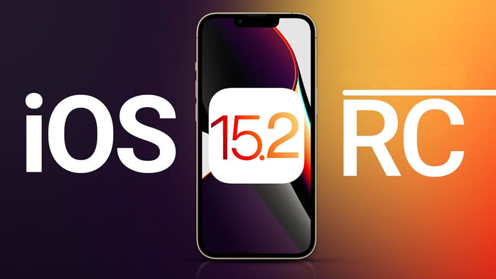 نسخه RC iOS 15.2