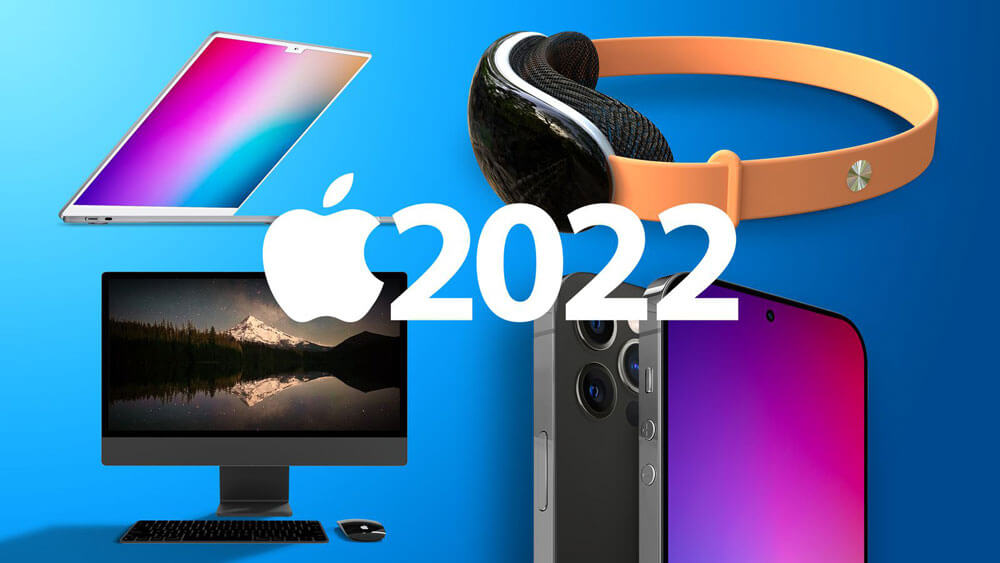 محصولات اپل در سال 2022