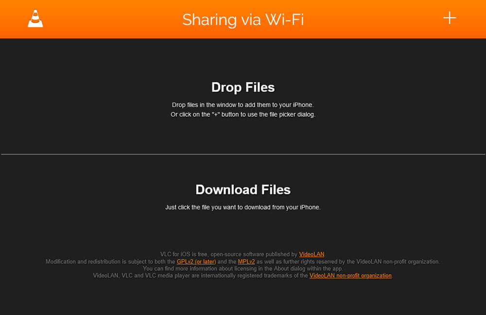 انتقال فایل با VLC در آیفون