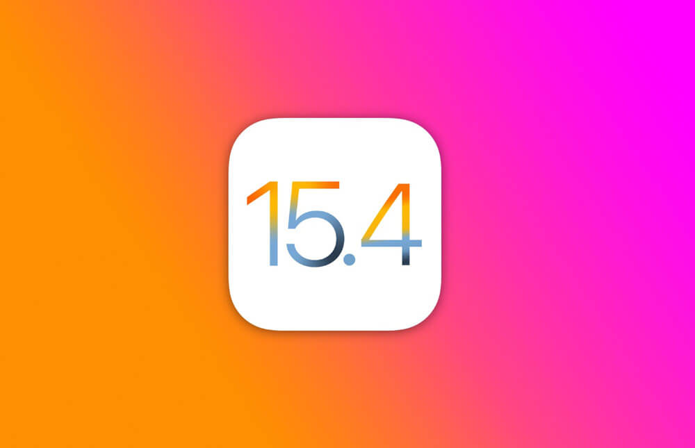 ساین iOS 15.4