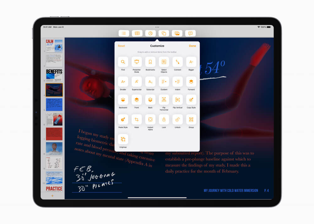 ویژگی های iPadOS 16